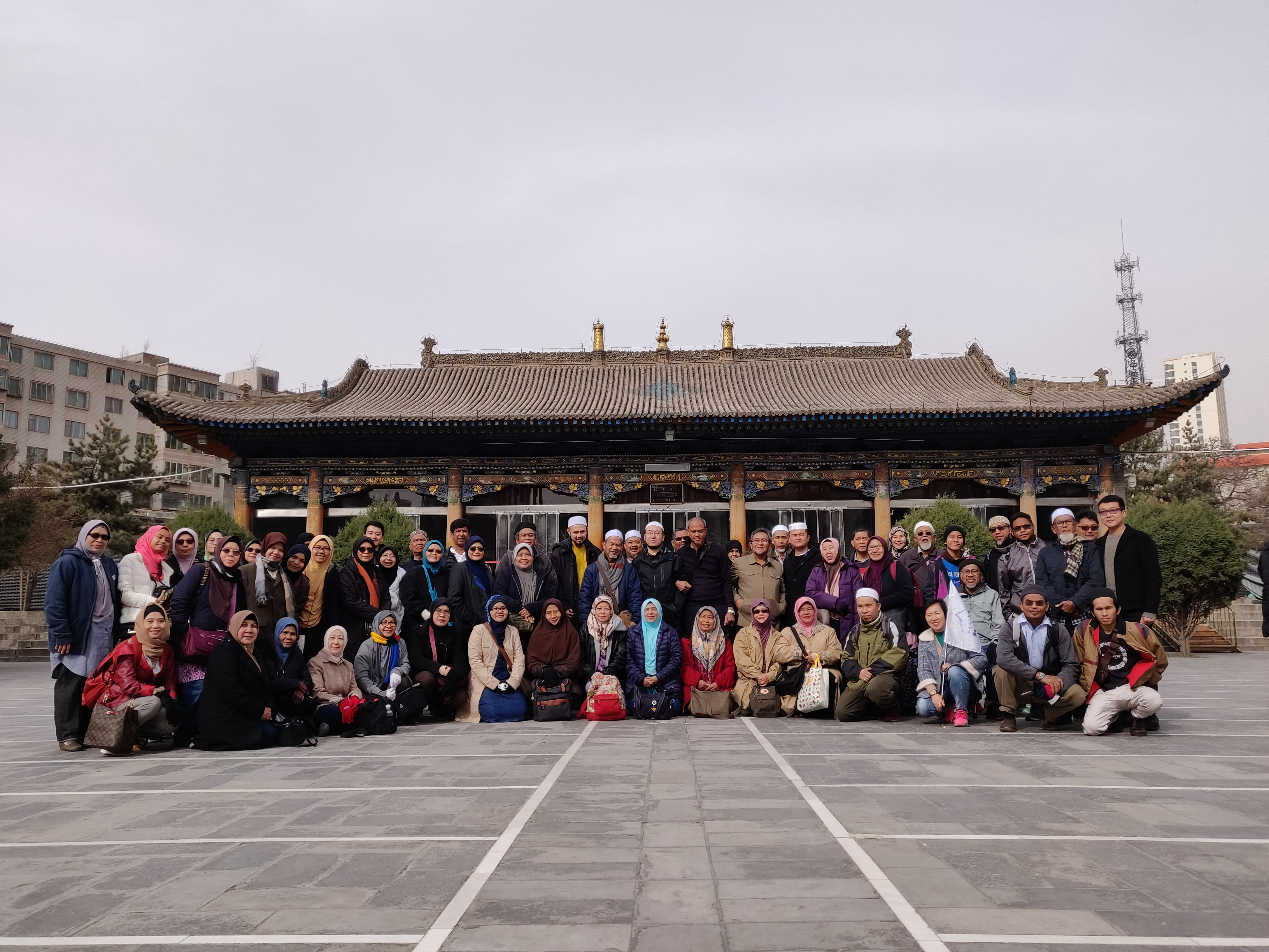 Group Photo in the Square
